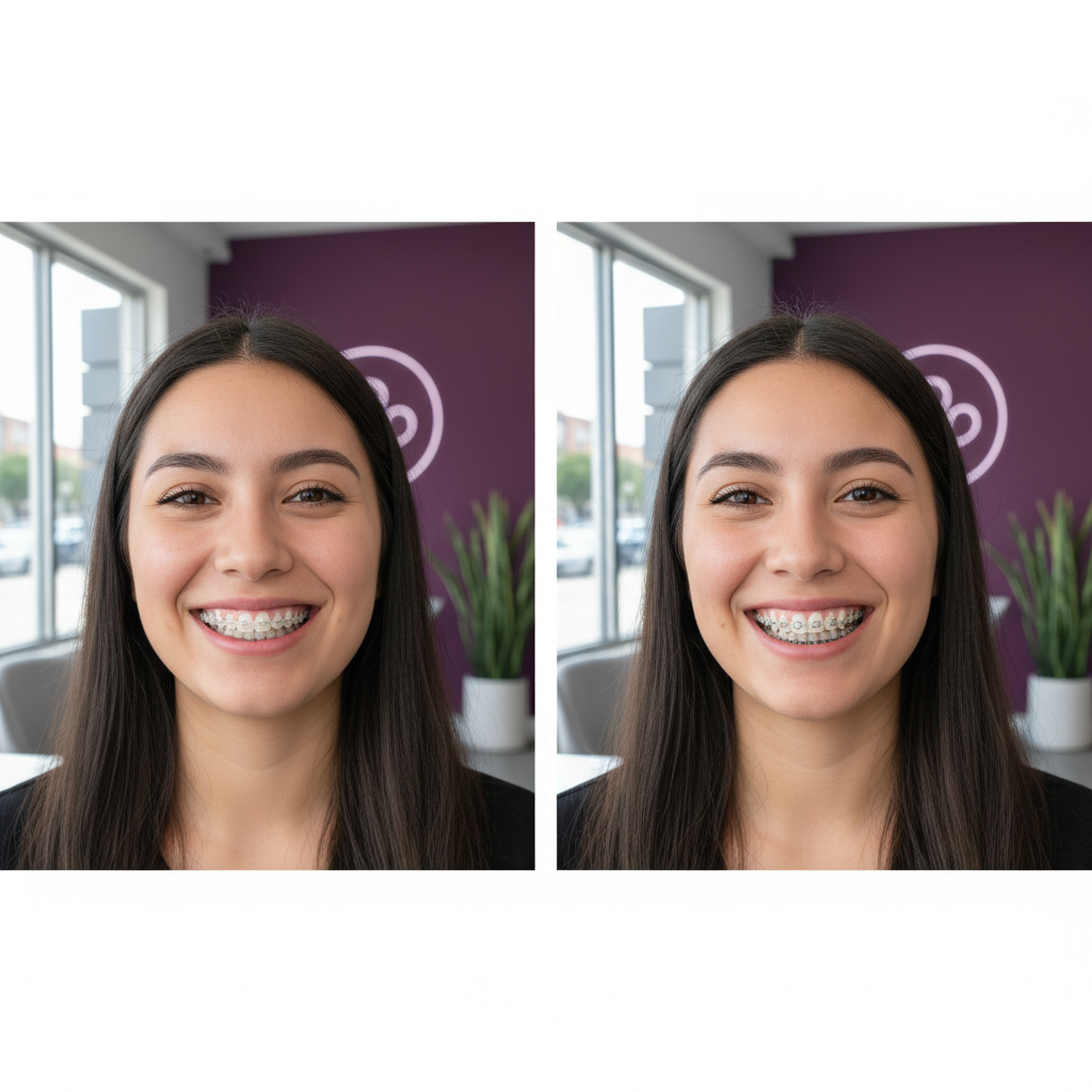 Comparación entre brackets metálicos y alineadores Invisalign en Querétaro